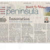Dec. 2017 - Innovation - what does this actually mean for our community?